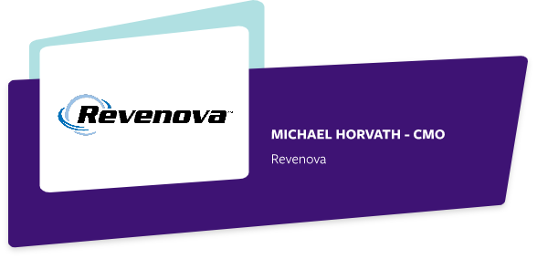 Michael Horvath CMO at Revenova testimonial